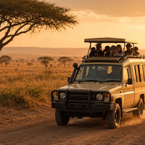 Kenya Tanzania cross-border safari vehicle from Nairobi to Serengeti