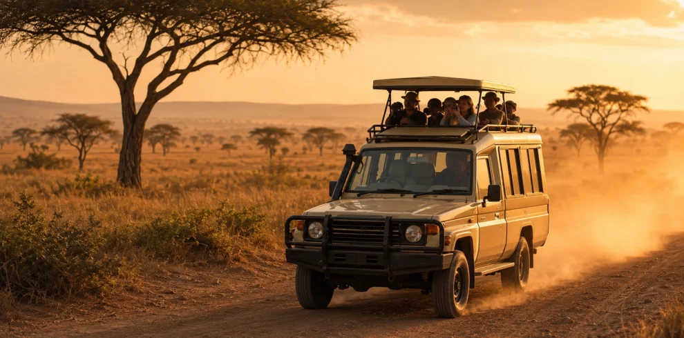 Kenya Tanzania cross-border safari vehicle from Nairobi to Serengeti