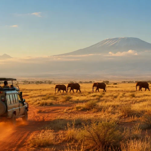 4 Days Tsavo East, Amboseli & Taita Hills Sanctuary Safari